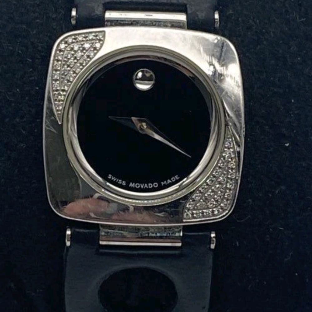 Movado Watch Women's Silver DIAMOND